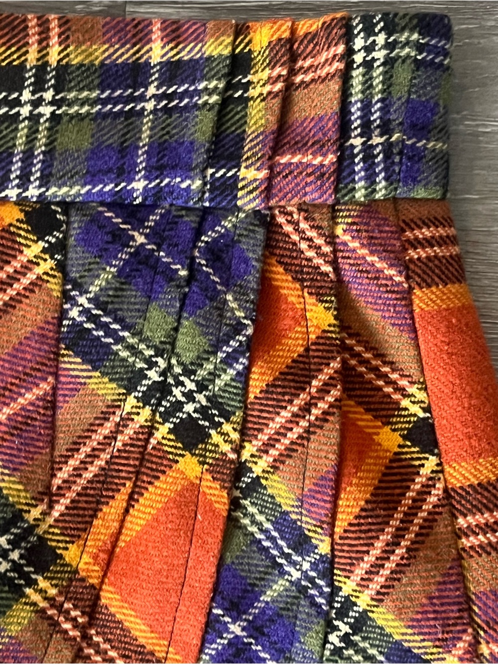 Anthropologie Plenty by Tracy Reese Easy Keeper Wool Plaid Skirt Size 6 - Picture 6 of 16